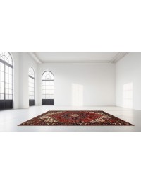 Red  Persia Heriz  317 x 233 cm