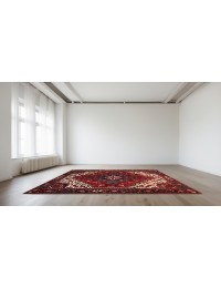 Rot Persien Heriz  262 x 232 cm