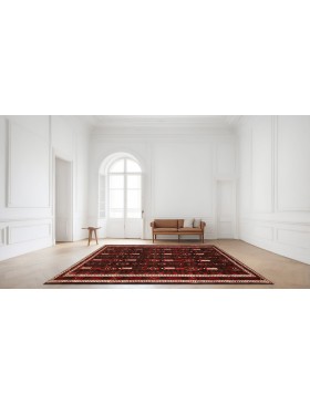 Rot Persien Hamadan  284 x 156 cm