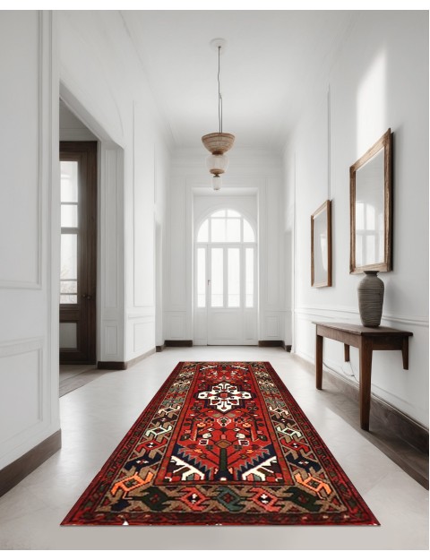 Röda Persien Hamadan  114 x 64 cm