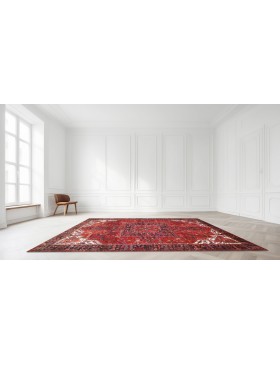 Rød Persia Heriz  386 x 302 cm