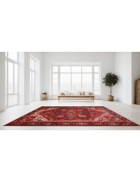 Punainen Persia Heriz  390 x 300 cm
