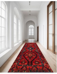 Rood Perzië Hamadan 211 x 123 cm - view 1