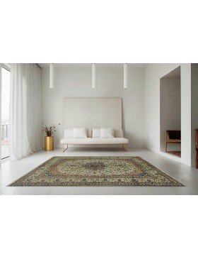 Röda Persien Kashmar  297 x 198 cm