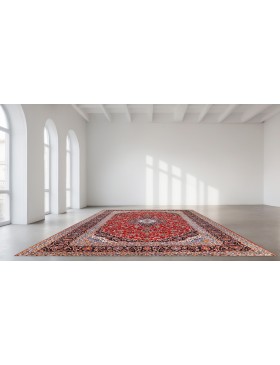 Rojo Persia Keshan  395 x 295 cm