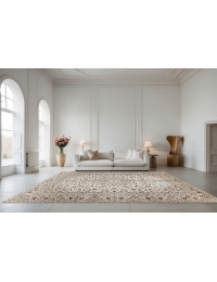 Beige Persa Kashan Patina 392 x 289 cm - view 1