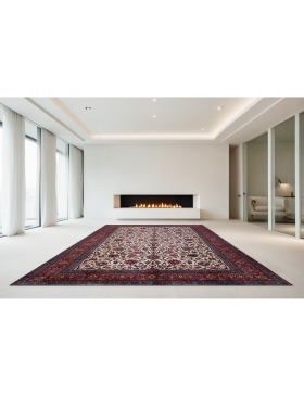 Beige Perzië Sarouk Patina 338 x 243 cm - view 1
