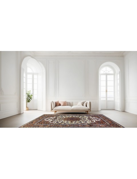 Beige  Persia Kashmar Patina  297 x 197 cm