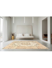 Beige Persia Persian Vintage Carpet 285 x 188 cm - view 1