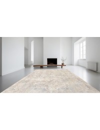 Beige Persien Persisk Vintagetæppe 313 x 220 cm - view 1