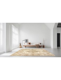Beige Persien Persisk vintage matta 299 x 191 cm - view 2