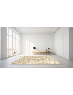 Beige Persien Persisk vintage matta  296 x 197 cm