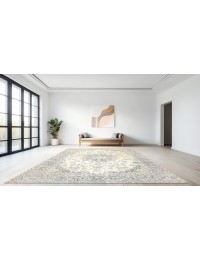 Beige Persia Persian Vintage Carpet 353 x 280 cm - view 1