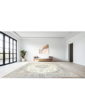 Beige Persan Tapis Persan vintage  353 x 280 cm