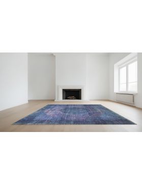 Persischer Vintage Teppich 288 x 201 lila