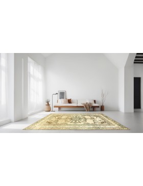 Beige Persia Persisk vintage teppe  280 x 195 cm