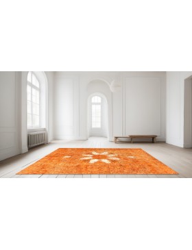 Arancione Persiano Tappeto vintage  290 x 207 cm