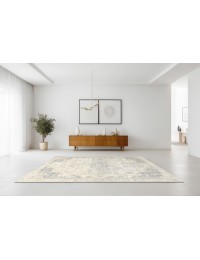 Beige Türkei Vintage Teppich  236 x 147 cm