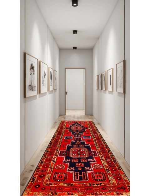 Rød Persia Shiraz 351 x 140 cm - view 2