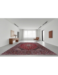 Rood Perzië Keshan 420 x 300 cm - view 1