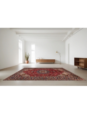 Punainen Persia Tabriz 296 x 196 cm - view 1