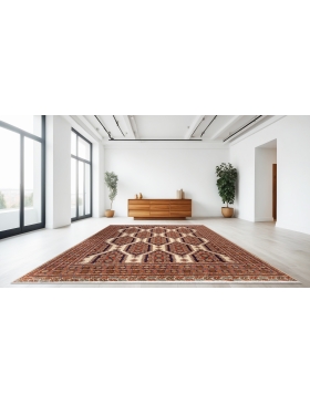 Beige Perzië Turkman  372 x 315 cm - view 1