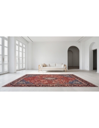 Rood Perzië Hamadan 305 x 205 cm - view 1