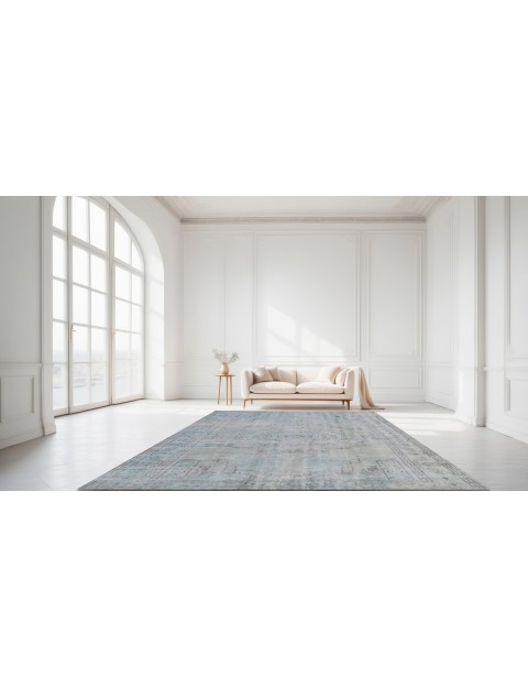 Sininen Turkki Vintage Carpet  293 x 177 cm