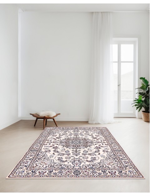 Beige  Persia Nain Carpet  152 x 104 cm