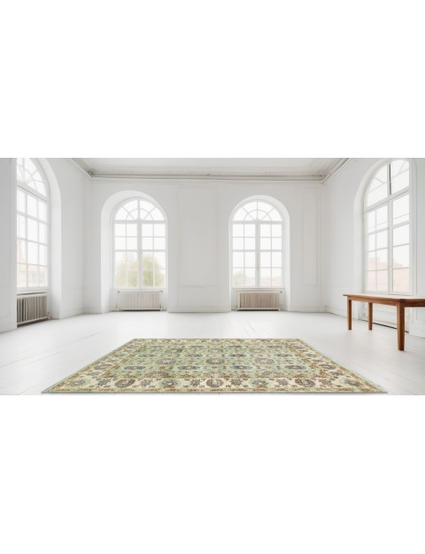 Grün Afghanistan Ziegler Teppich  293 x 204 cm