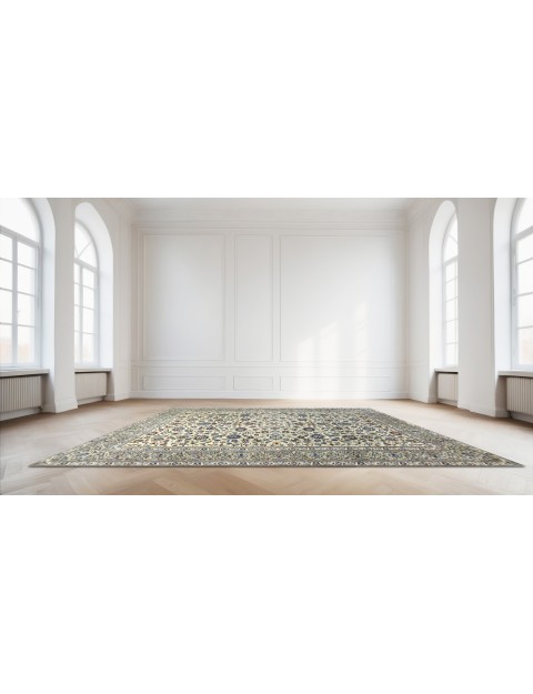 Beige Persan Kashan Patina  347 x 260 cm