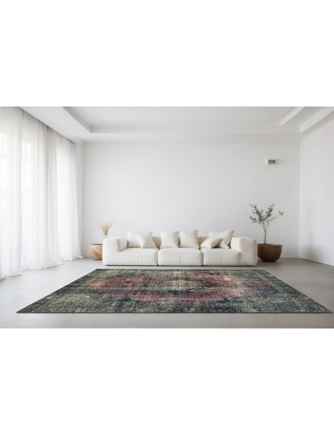 Purple  Persia Persian Vintage Carpet  275 x 176 cm