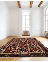 Blå persia Persisk teppe 243 x 158 cm - view 3