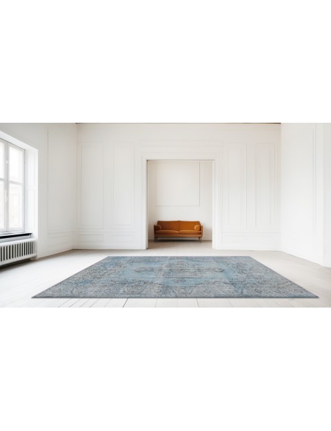 Blue Turkey Vintage Carpet  282 x 179 cm