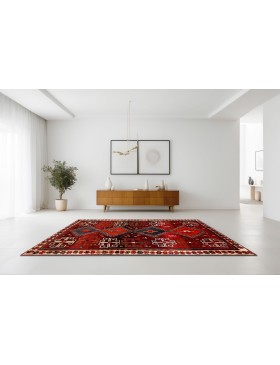 Rosso Persiano Shiraz Patina   195 x 136 cm