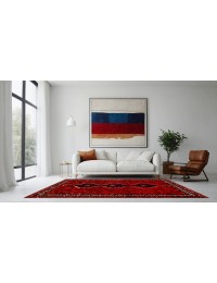 Red  Persia Shiraz  215 x 148 cm