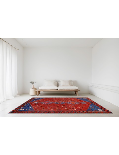 Röda Persien Shiraz  261 x 216 cm