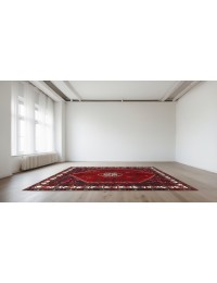 Red  Persia Shiraz  204 x 152 cm
