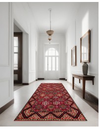 Röda Persien Bakhtiar  281 x 153 cm