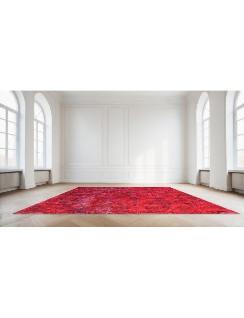 Rot Persien Vintage Teppich  245 x 190 cm