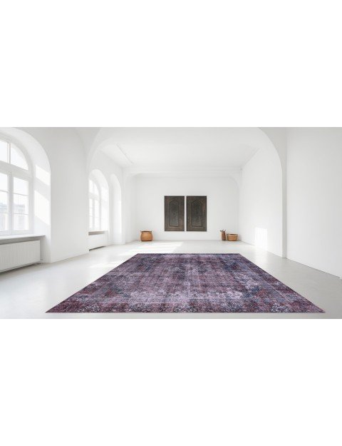 Blau Persien Vintage Teppich  384 x 300 cm