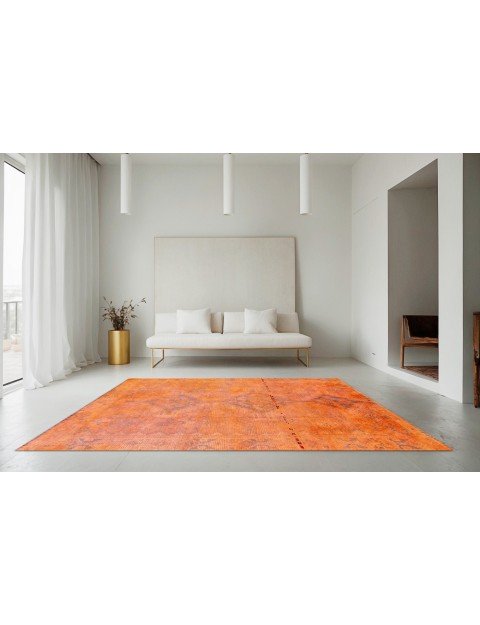 Oranje Perzië Vintage Tapijt  175 x 114 cm