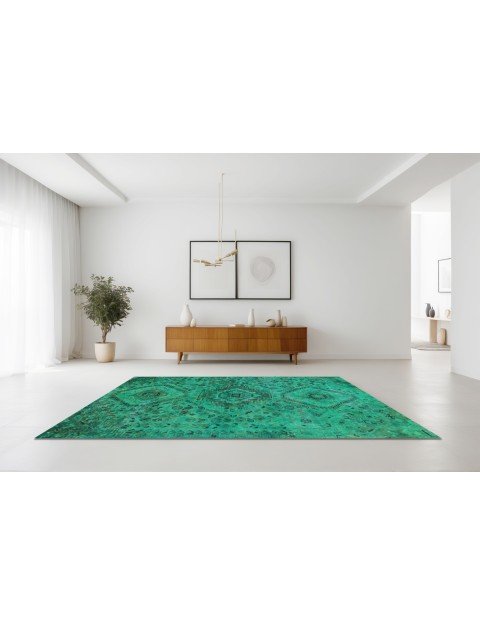 Vert Persan Vintage Tapis  220 x 150 cm