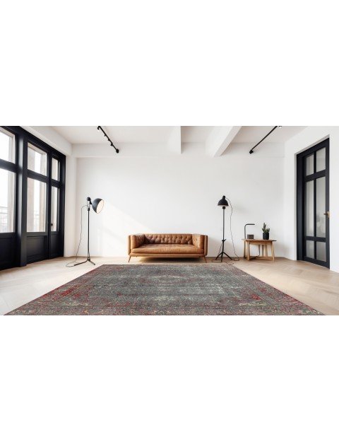 Retro Teppich 302 X 203