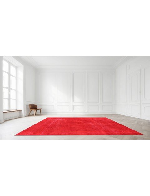 Rot Persien Vintage Teppich  367 x 275 cm