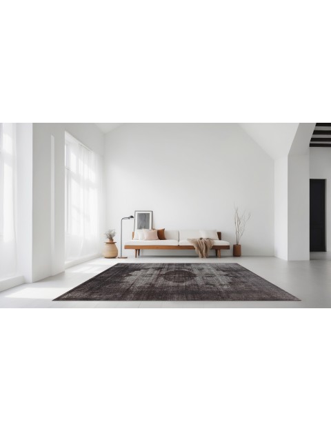 Grau Persien Vintage Perserteppich  277 x 187 cm