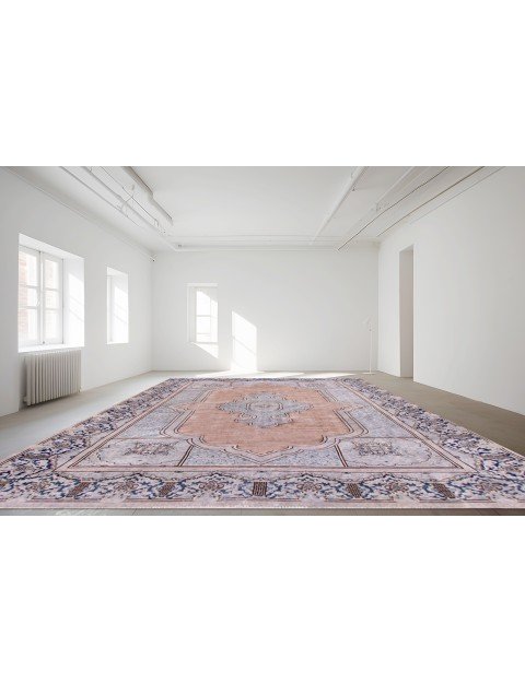 Blå Persien Persisk vintage matta  490 x 298 cm