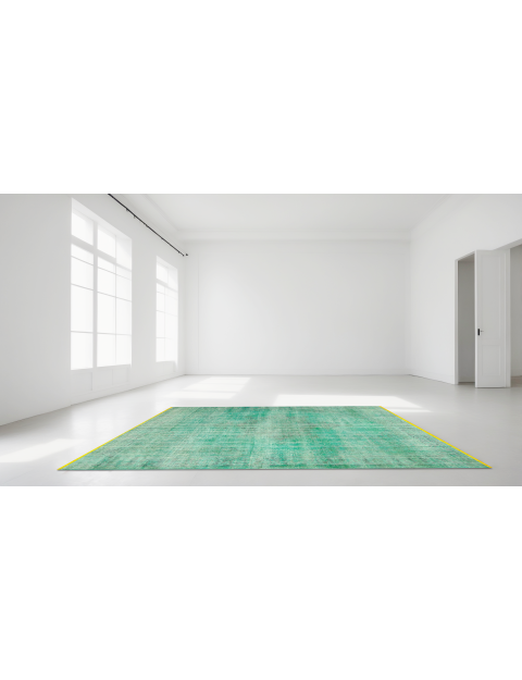 Vert Turc Tapis vintage  332 x 196 cm