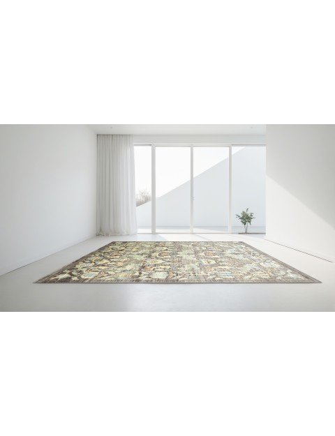 Beige  Persia Persian Rug  352 x 257 cm