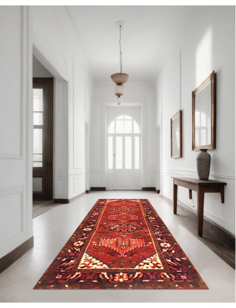 Rot Persien Heriz  270 x 115 cm